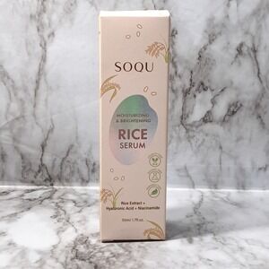 Korean SOQU Rice Serum Moisturizing & Brightening 1.7fl.oz